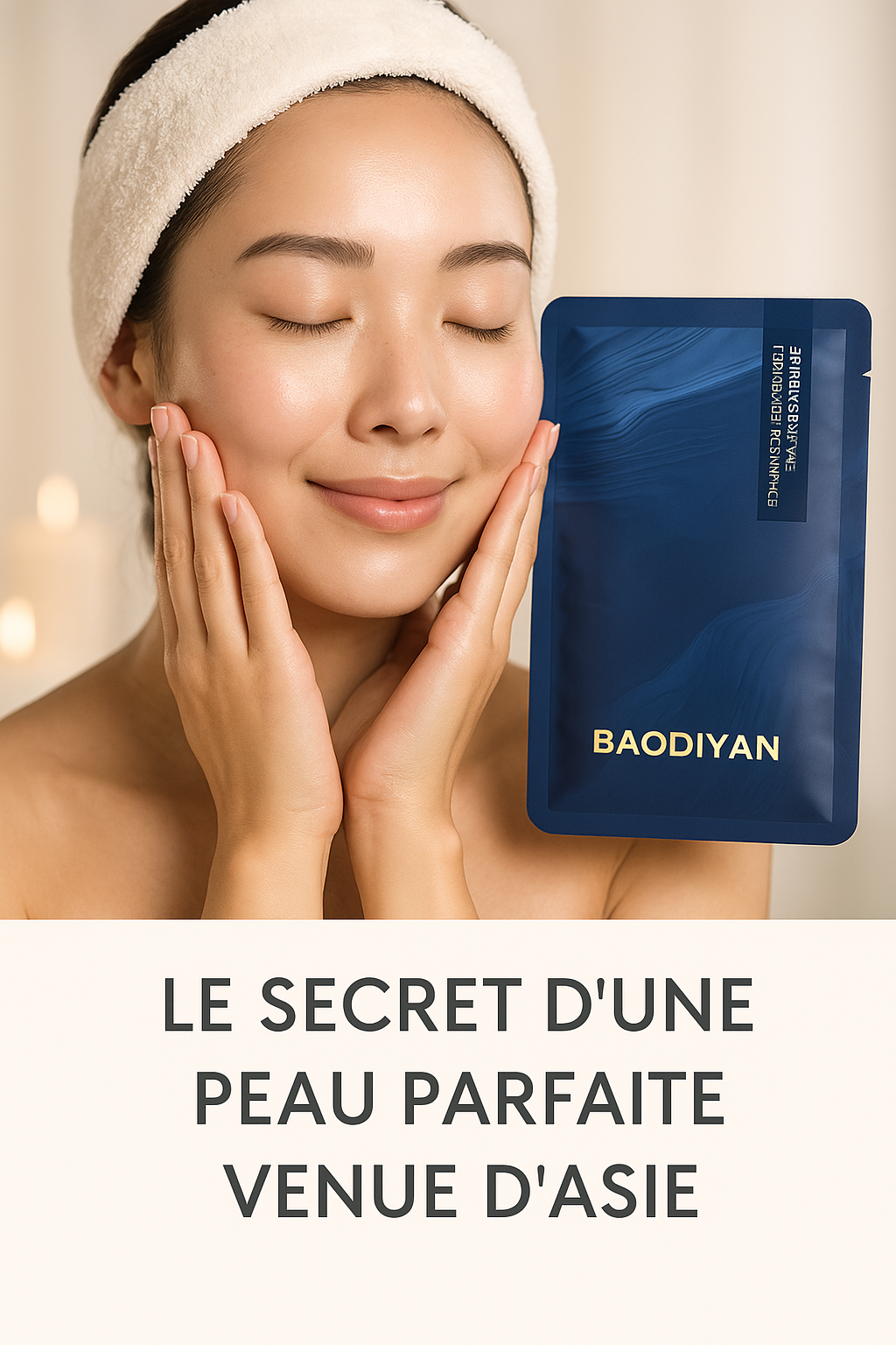 Masque Hydratant Fermenté Réparateur - BAODIYAN