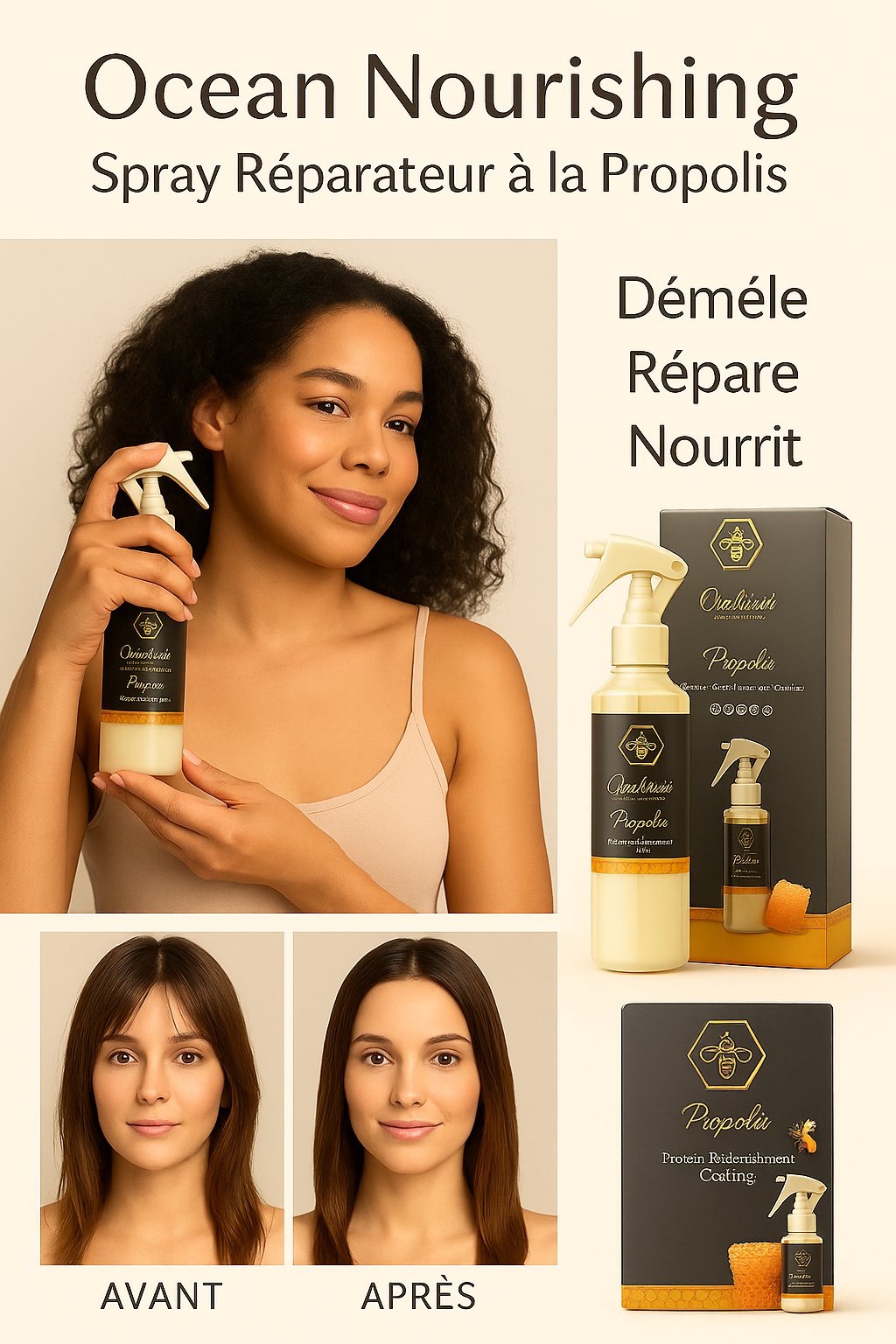 Ocean Nourishing – Spray Réparateur à la Propolis